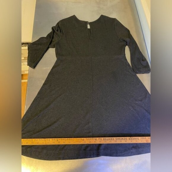 Adrienne Vittadini - gray shift dress - Picture 5 of 9